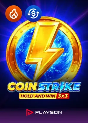 Coin Strike Hold and Win pokie by Playson at Cleobetra