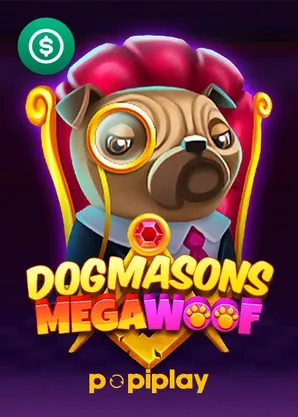 Dogmasons MegaWOOF pokie by Popiplay at Cleobetra