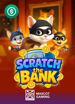 Scratch the Bank pokie by Mascot at Cleobetra